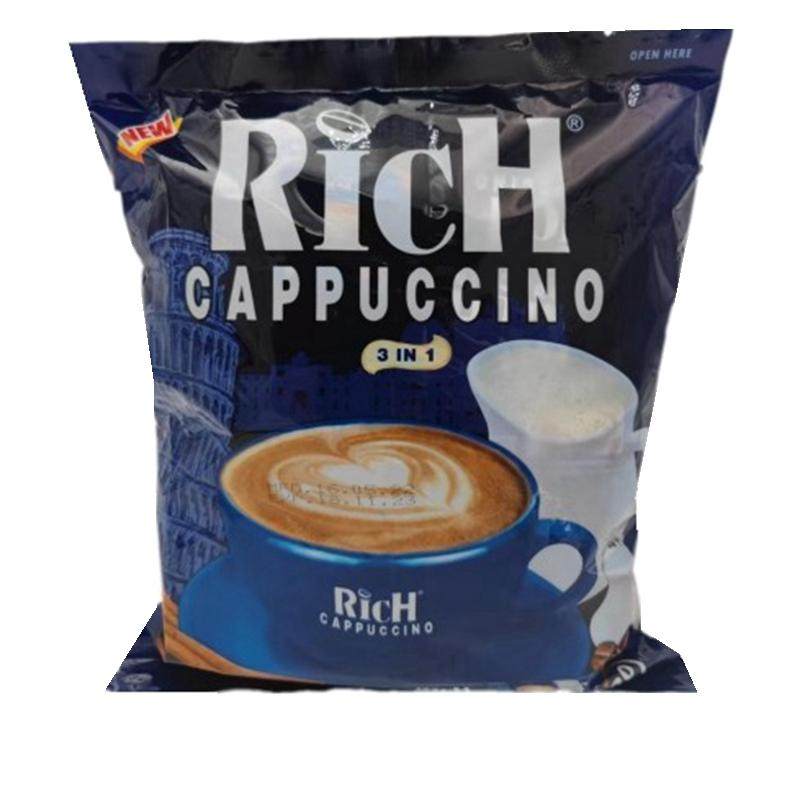 缅甸RICH速溶三合一咖啡醇香特浓奶香原味速溶咖啡540g提神冲调