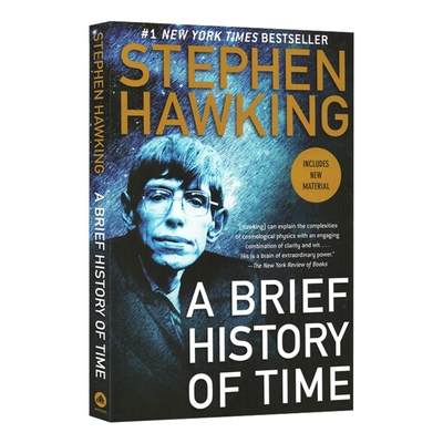 英文原版 A Brief History of Time 时间简史 史蒂芬霍金 英文版 进口英语原版书籍
