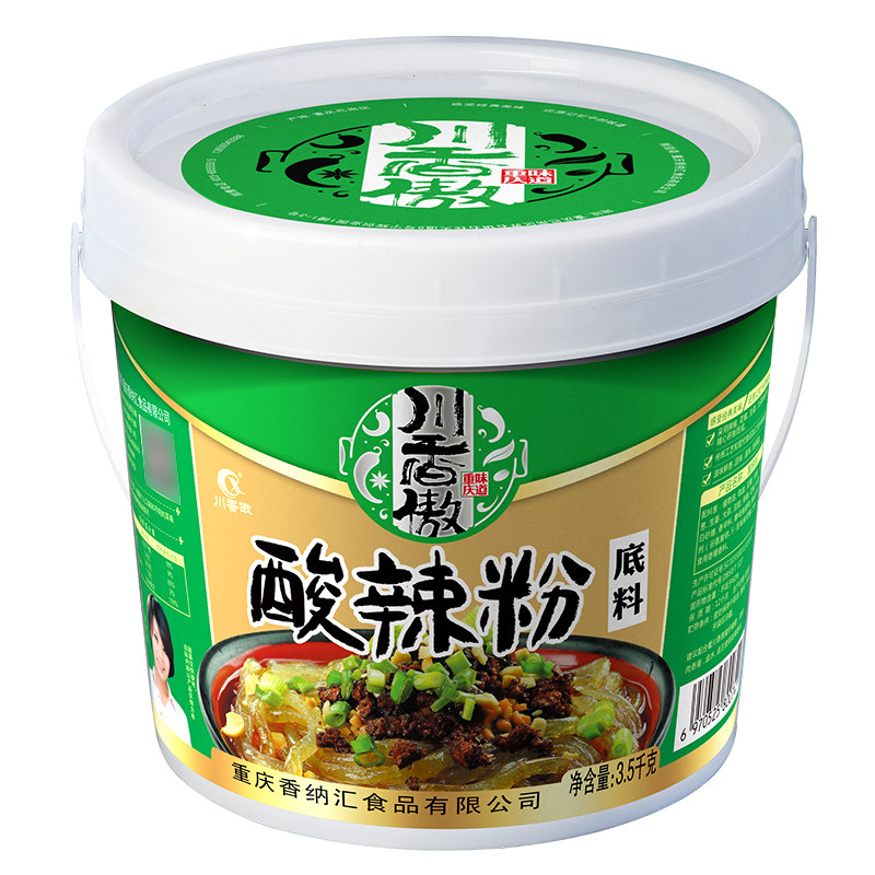 川香傲正宗重庆酸辣粉调料餐饮商用桶装配方麻辣粉酱料底料佐料
