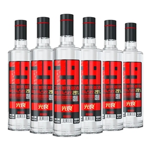 光良29白酒系列42度纯粮食浓香型酒500ml*光瓶口粮酒固态酿造