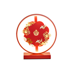 结婚台灯婚房床头灯卧室结婚灯创意喜庆新婚陪嫁灯一对红色长明灯