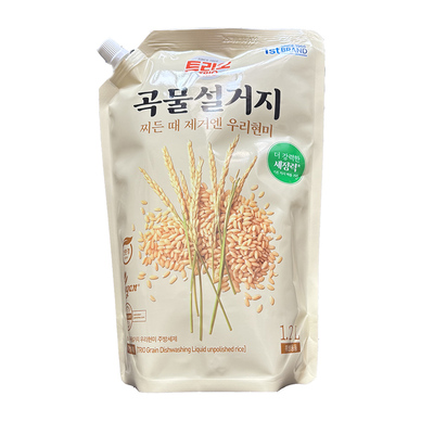 韩国爱敬谷物洗涤剂大米1200ml