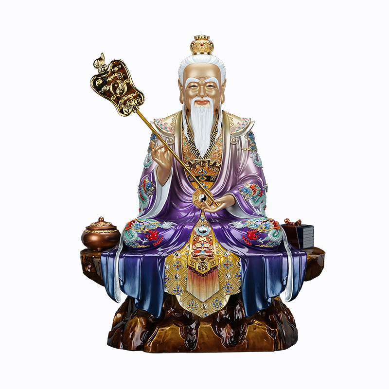 太上老君神像家用铜像摆件
