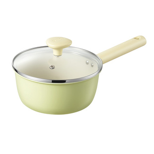 苏泊尔陶瓷小奶锅宝宝专用辅食锅平底不粘锅婴儿煎蒸煮汤锅泡面锅