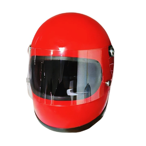 3C麦肯斯复古重机巡航机车全盔玻璃钢男女乐高款小盔体摩托车头盔