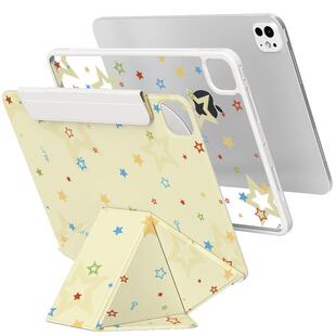 2025款iPadpro增高支架iPad11保护壳旋转air7磁吸拆分适用苹果6保护套10透明13寸平板12.9防摔弯mini7笔5可爱