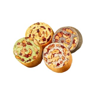 车轮面包坚果全麦大列巴无糖精早餐粗粮欧包吐司代餐整箱健康抹茶