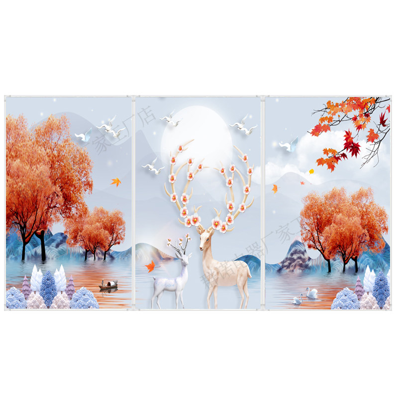 石墨烯碳晶墙暖壁画取暖器电暖器