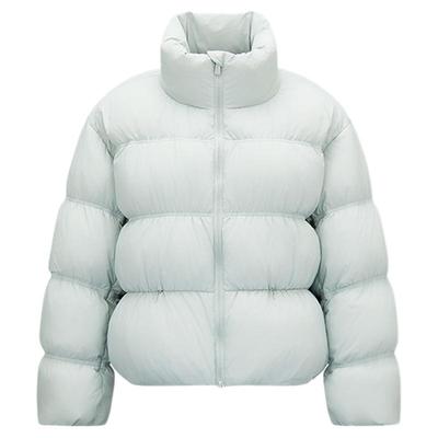 森马90绒子oversize肌理羽绒服女