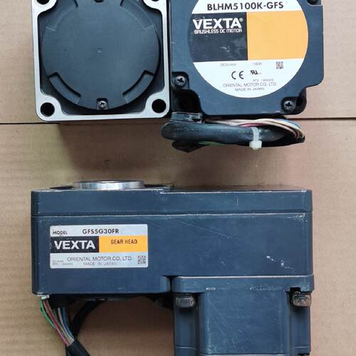 VEXTA无刷直流电机减速机一套：BLHM5100K-GF