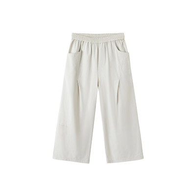 女童速干裤吸湿透气梭织九分裤