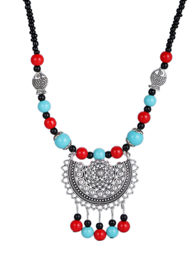 小众设计感民族风饰品项链毛衣链