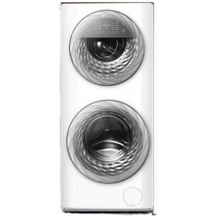 小天鹅子母洗衣机15KG滚筒家用双子全自动上下双筒内衣分区TGG15E