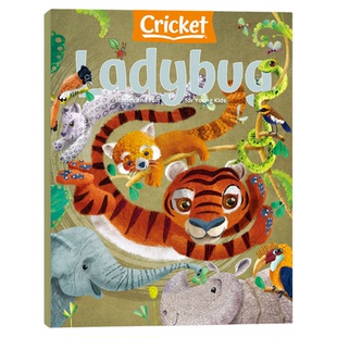 【含音频/送家长阅读指南】Ladybug瓢虫杂志2025年5-6月(另有1-4月/2024年)幼儿英语画报英文原版蟋蟀童书3-6岁启蒙非过刊