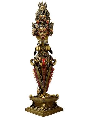 藏村尼泊尔进口客厅金刚宝杵摆件