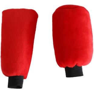 冬季毛绒档位套排挡套档杆套手刹套汽车档把套装自动手动挡通用型