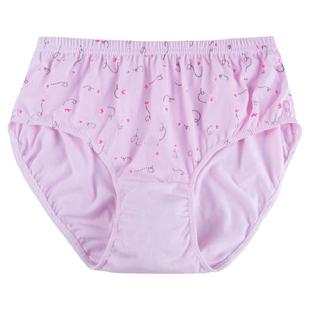 12条中老年人女中腰全棉纯棉内裤大码加肥三角短裤妈妈胖妹妹加大