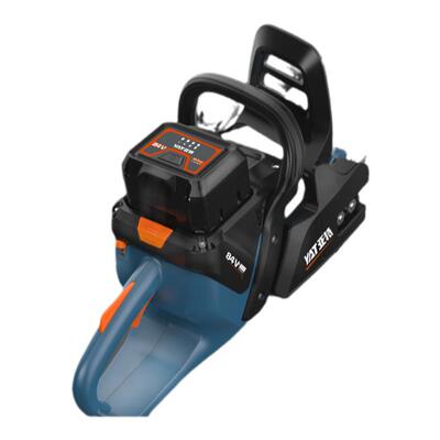 亚特YT-840工业级充电式84V锂电锯家用大功率大容量锂电池电链锯