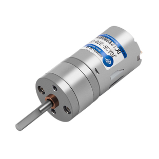 JGA25-370微型直流减速电机 加长轴高速调速马达6v12v24v小电动机