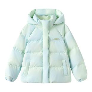 巴拉巴拉童装儿童短款羽绒服女童冬装保暖连帽外套上衣舒适户外潮