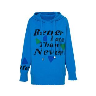 【商场同款】HPLY荷比俪新款俏皮提花字母毛衣针织衫HYD43650372