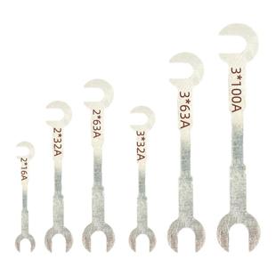 家用闸刀保险丝陶瓷刀闸保险片两相220V三相380V熔断丝32A63A100A