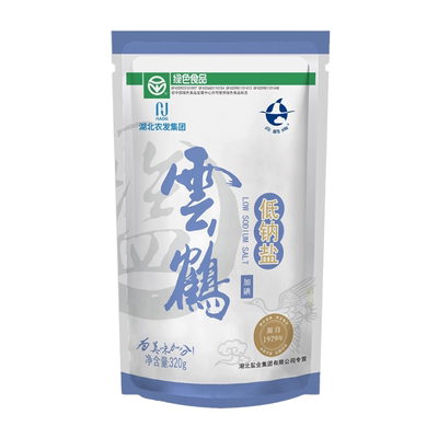 低钠加碘食用盐云鹤牌高血压