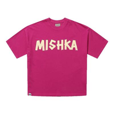 MISHKA美式字母印花T恤