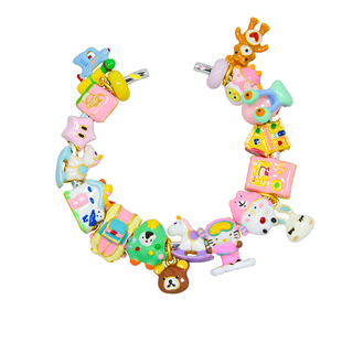 AWE卡通diy手链汪苏泷刘耀文同款多巴胺穿搭高颜值学生党女生手串