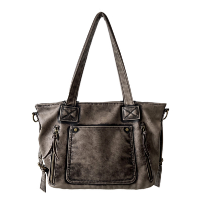 BINGBONG复古托特包废土风斜挎包