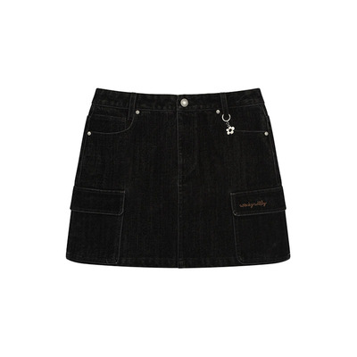 【吉赛尔同款】女士牛仔迷你短裙