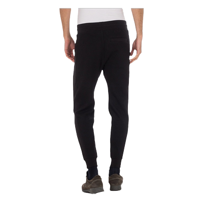 阿玛尼男士黑色休闲长裤