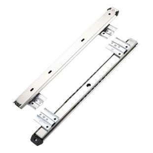 加厚键盘托架滑道轨道抽屉二节滑轨吊装托盘支架静音配件包邮托底