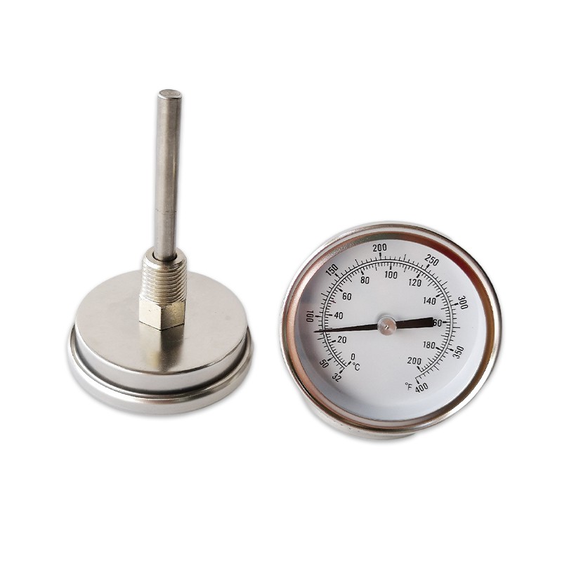 塑料烘料桶温度表 注塑机干燥机1/4牙计温器 烤料斗200度温度计