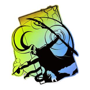 TLP镭射车贴 复联漫威北欧神话诡计之神洛基心灵宝石权杖变色贴纸