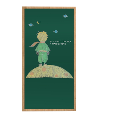 家用教学黑板贴不伤墙不反光