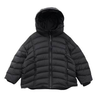 男童排骨羽绒服2025冬季新款中大童宽松儿童加厚连帽亲子外套保暖