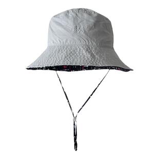 EX2伊海诗帽子女夏季遮阳防晒渔夫帽双面戴防紫外线盆帽367123