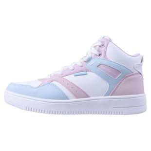 特步女鞋高帮板鞋女款冬季正品时尚百搭运动鞋女士防滑休闲鞋学生