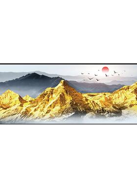 卧室床头装饰画背靠金山自粘贴画