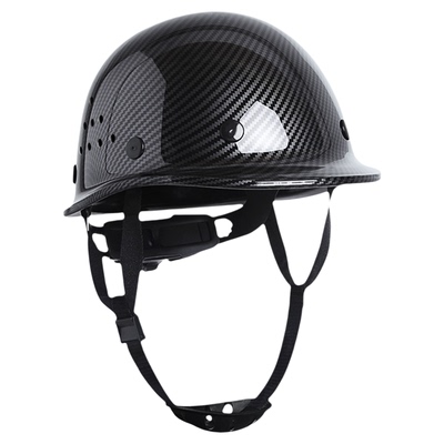 LIKAI碳纤维纹安全帽可定制LOGO