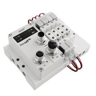 总线控制SY3120/3220/3320电磁集成阀岛多针双线圈底座汇流板24V