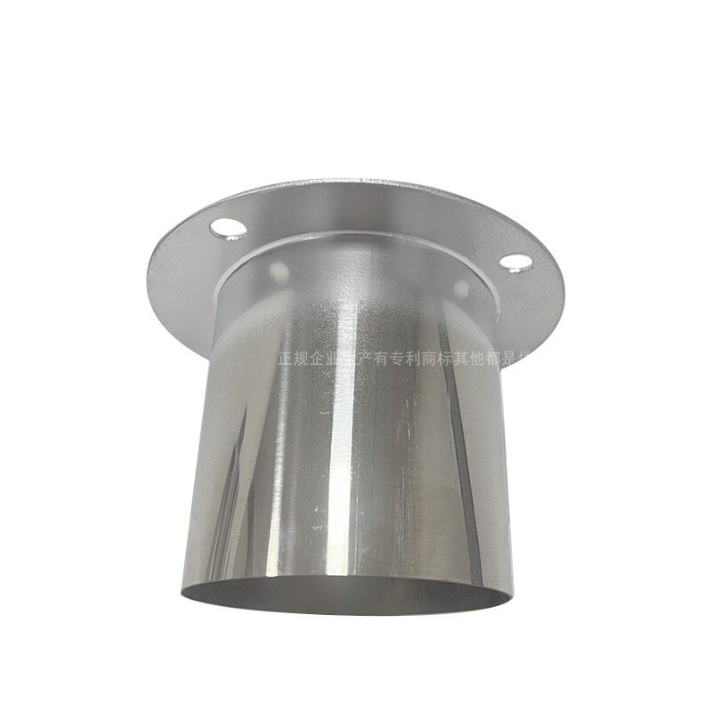 不锈钢风管圆形带法兰风口焊接管道接头风机连接件弯头法兰盘定制