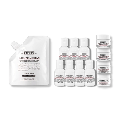 【官旗】科颜氏高保湿面霜环保装补水滋润修护非乳液正品^百补