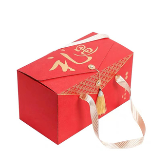 高档烫金国风礼盒包装盒水果糕点土特产礼品盒新款礼盒空盒子定制