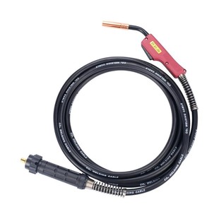 二保焊枪200A/350A/500A欧式气保焊枪加长把线NBC200/250/270焊机