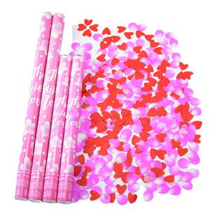 手拧礼炮直播ktv酒吧花瓣雨喷花筒庆典生日派对礼宾花气氛道具整