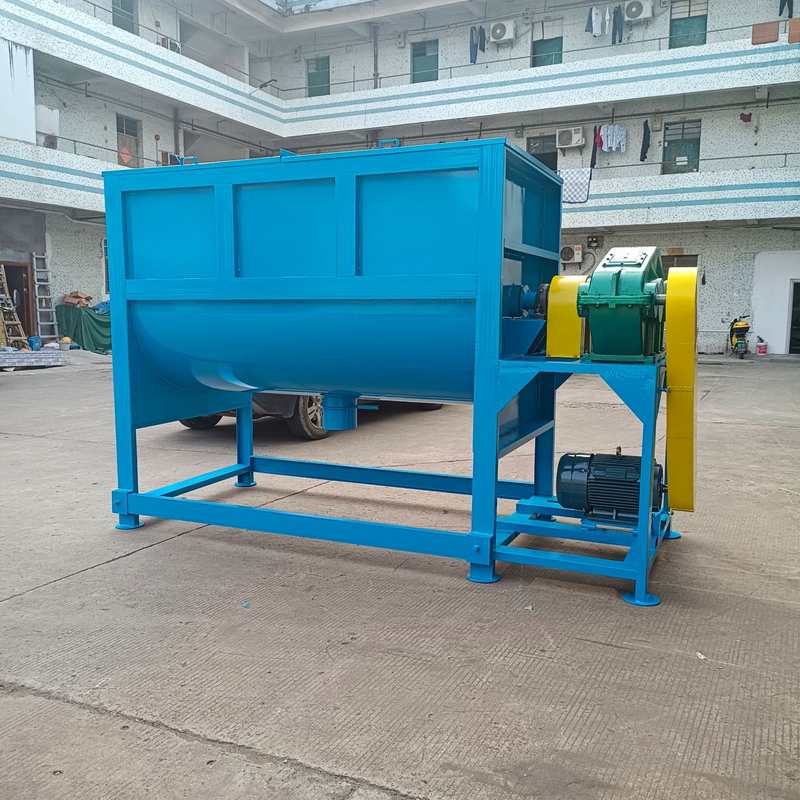 东莞工厂直供不锈钢腻子粉卧式搅拌机 面粉搅拌机 加热混合机设备