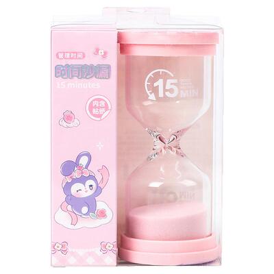 紫星兔沙漏计时器10/15分钟儿童