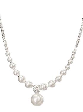 浪漫名媛风~碎银形珍珠项链女轻奢小众高级感锁骨链颈链2026新款